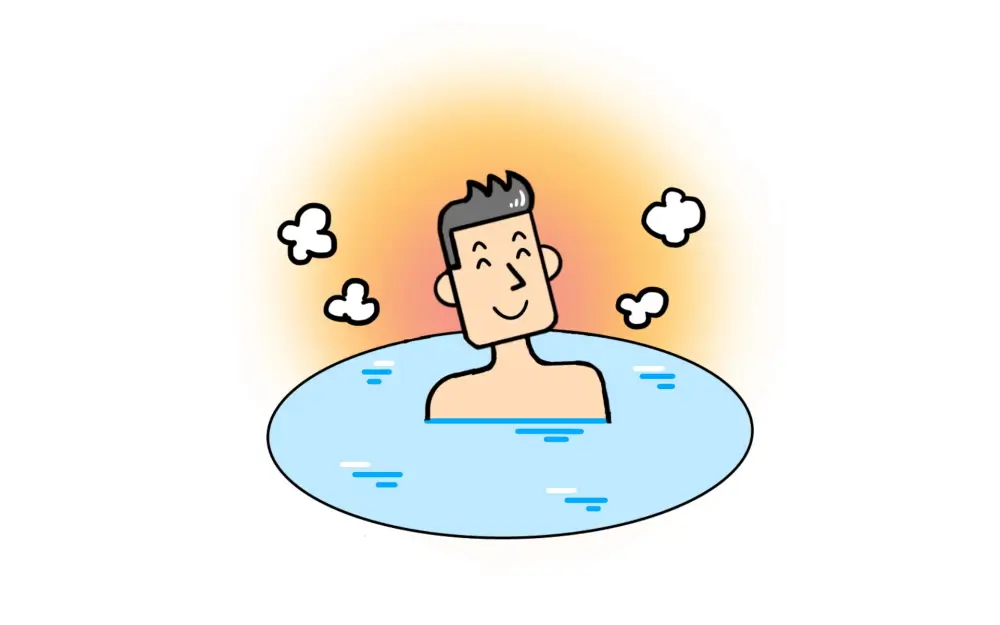 疲れを癒す大浴場（イメージ画像）